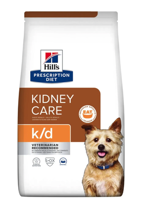 Hill's k/d - 1.5 kg, 4 kg, 12 kg eller 370 g dåser